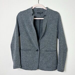 Banana Republic Classic Knit Herringbone Blazer Sz XS